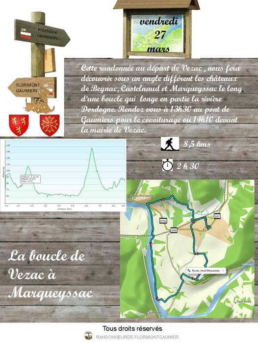 randonnée du 27 mars 2026