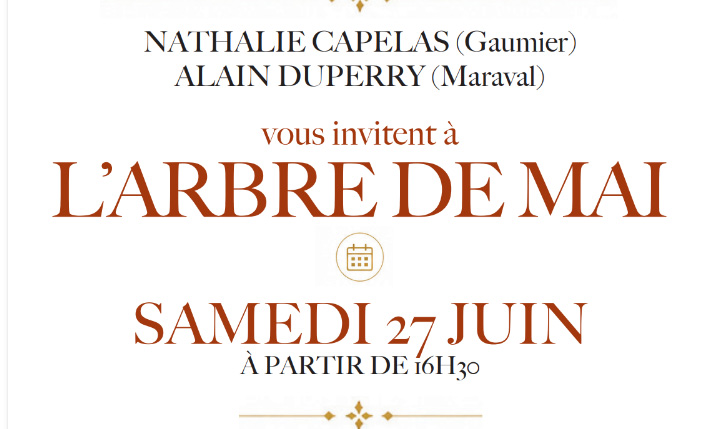 invitation arbre de mai